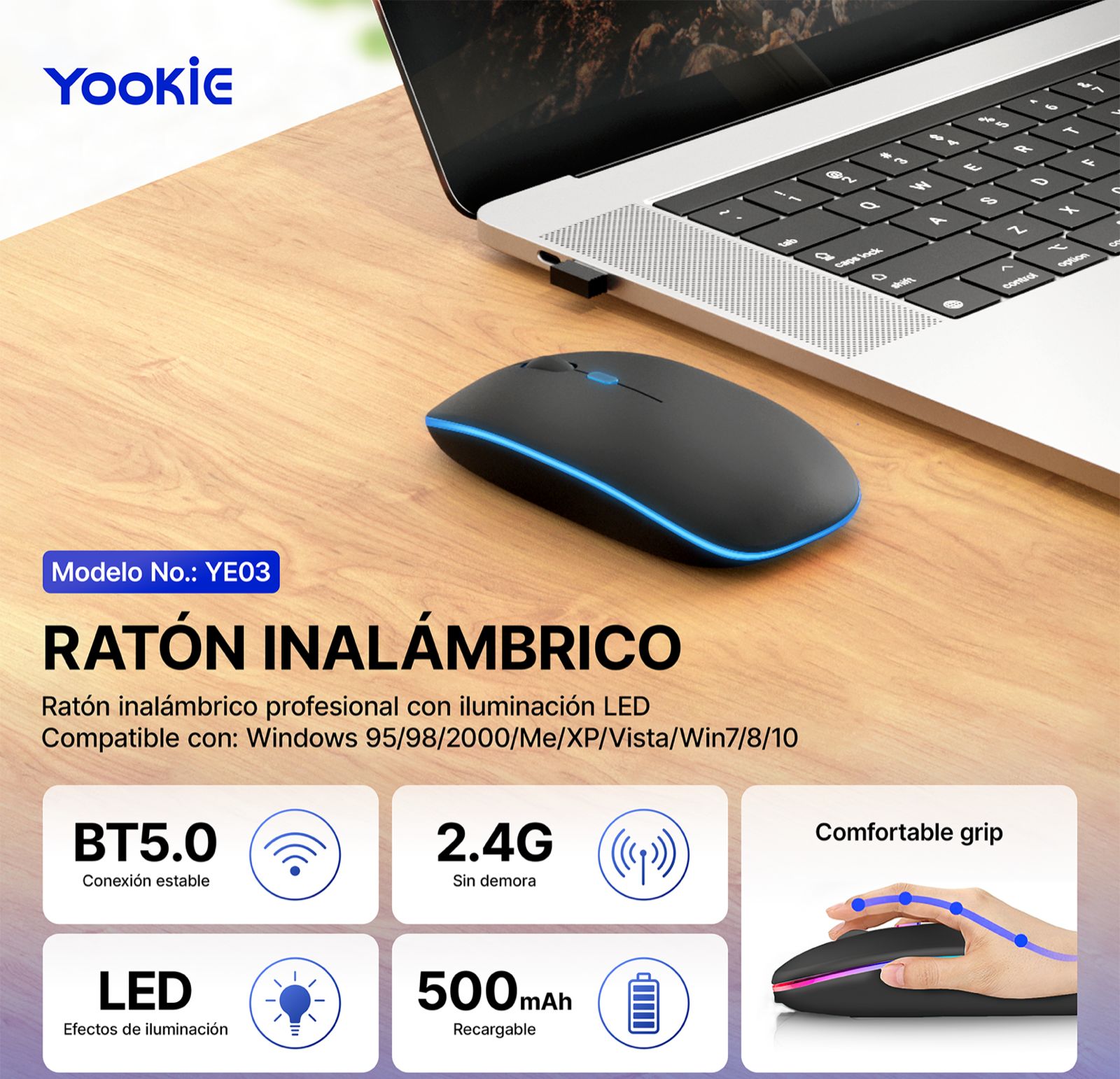 MOUSE ORIGINAL INALAMBRICO PRO