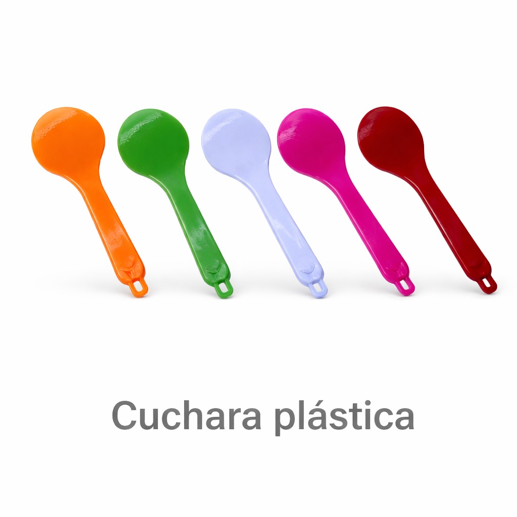 CUCHARA PLASTICA PARA COCINAR
