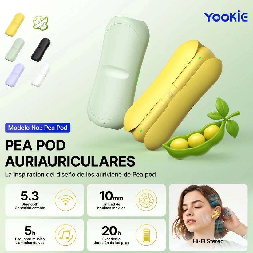 AIRPODS PEA POD EDICION ESPECIAL