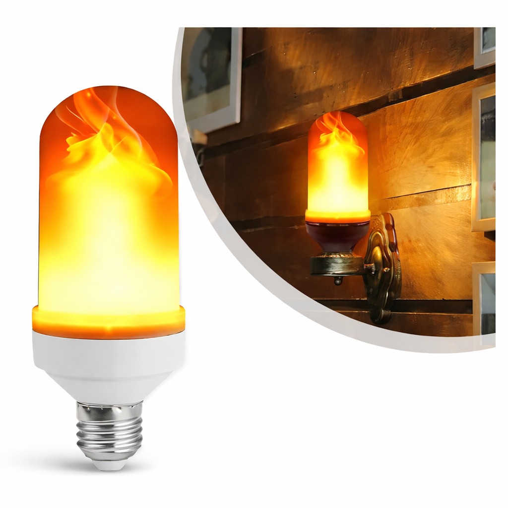 BOMBILLO LED FLAMA 5W