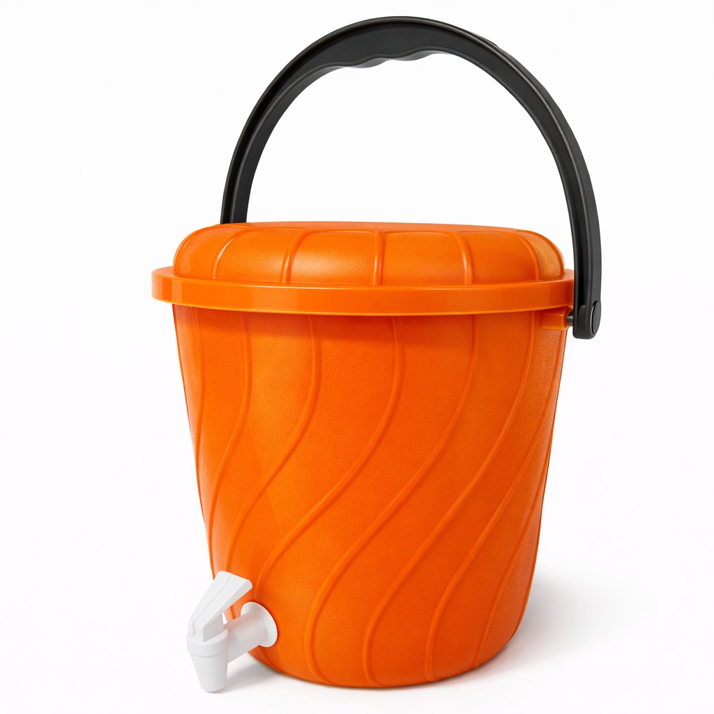 BALDE PLASTICO DISPENSADOR