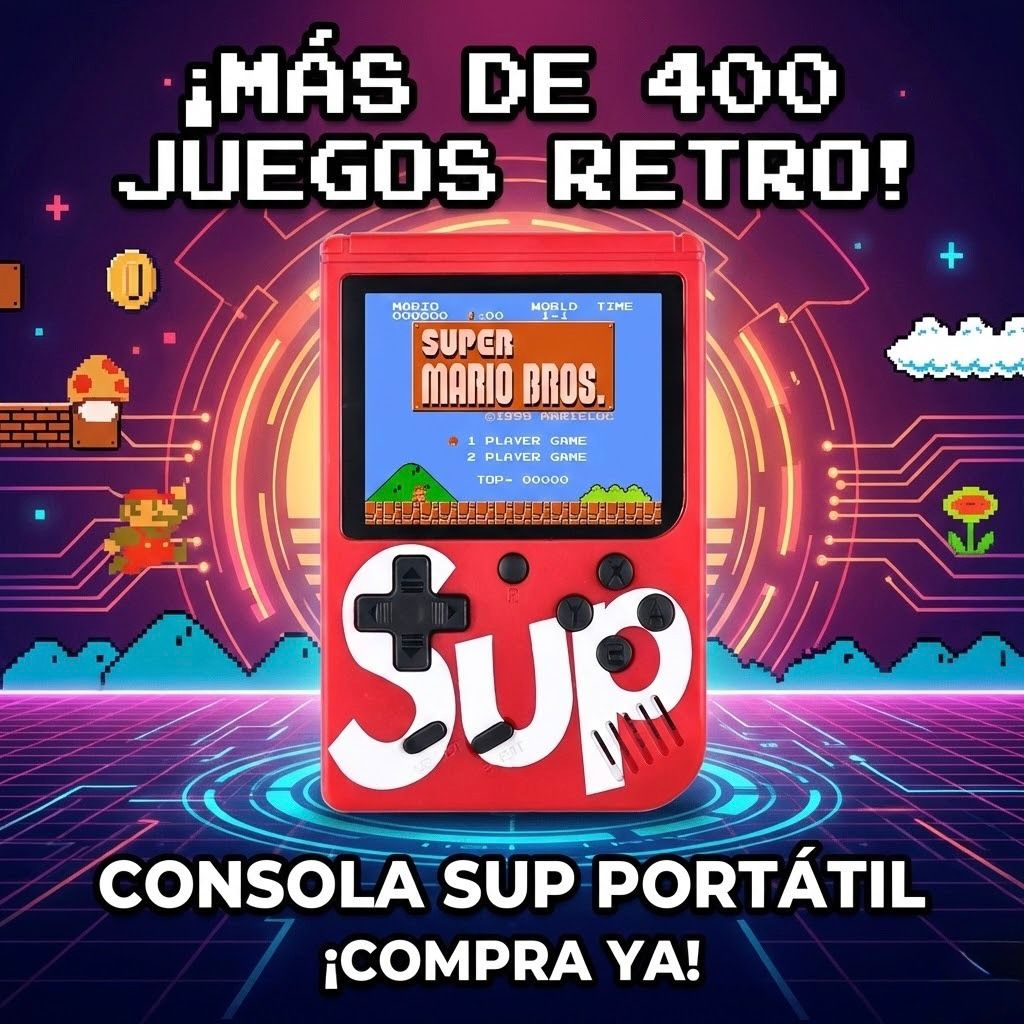 GAME RETRO 400 JUEGOS TRADICIONAL