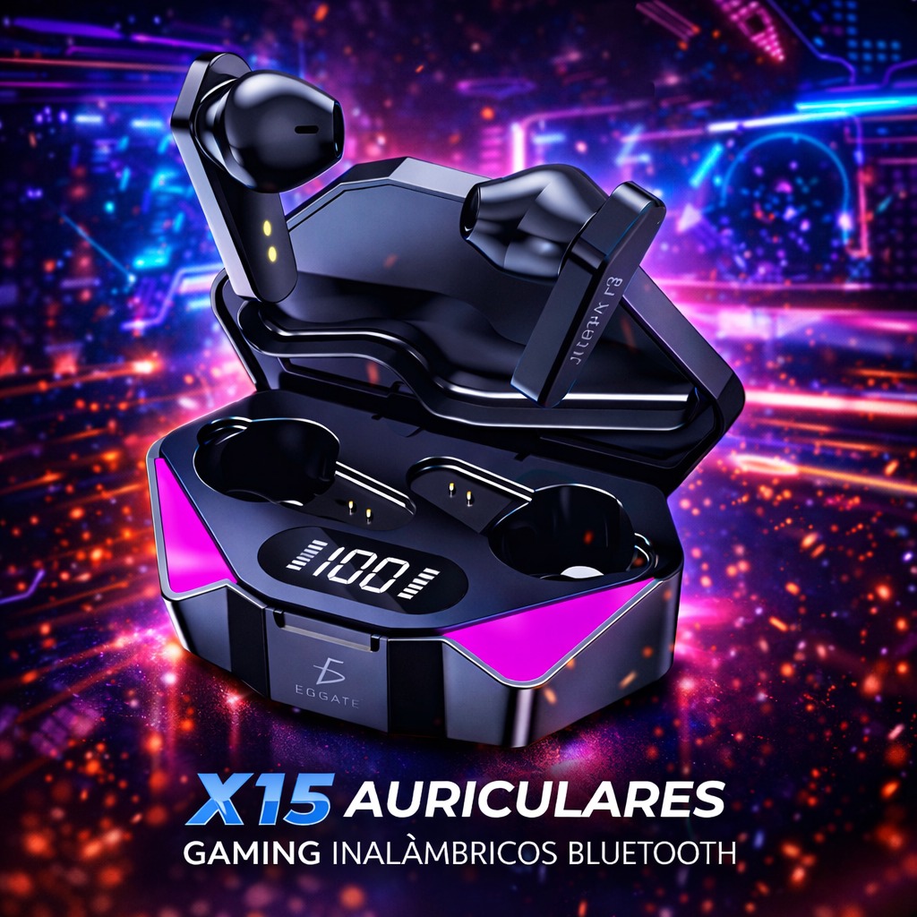 AURICULARES GAMING X15 NALÁMBRICOS