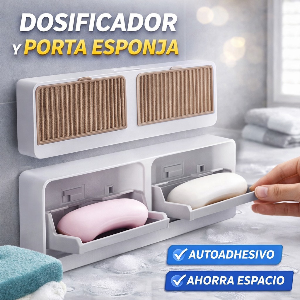 JABONERA DE PARED X 2 AV-9915