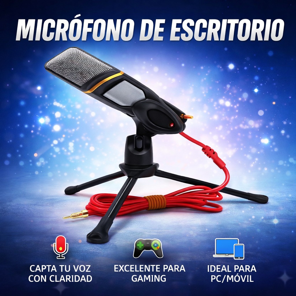 MICROFONO CONDENSADOR SF-666