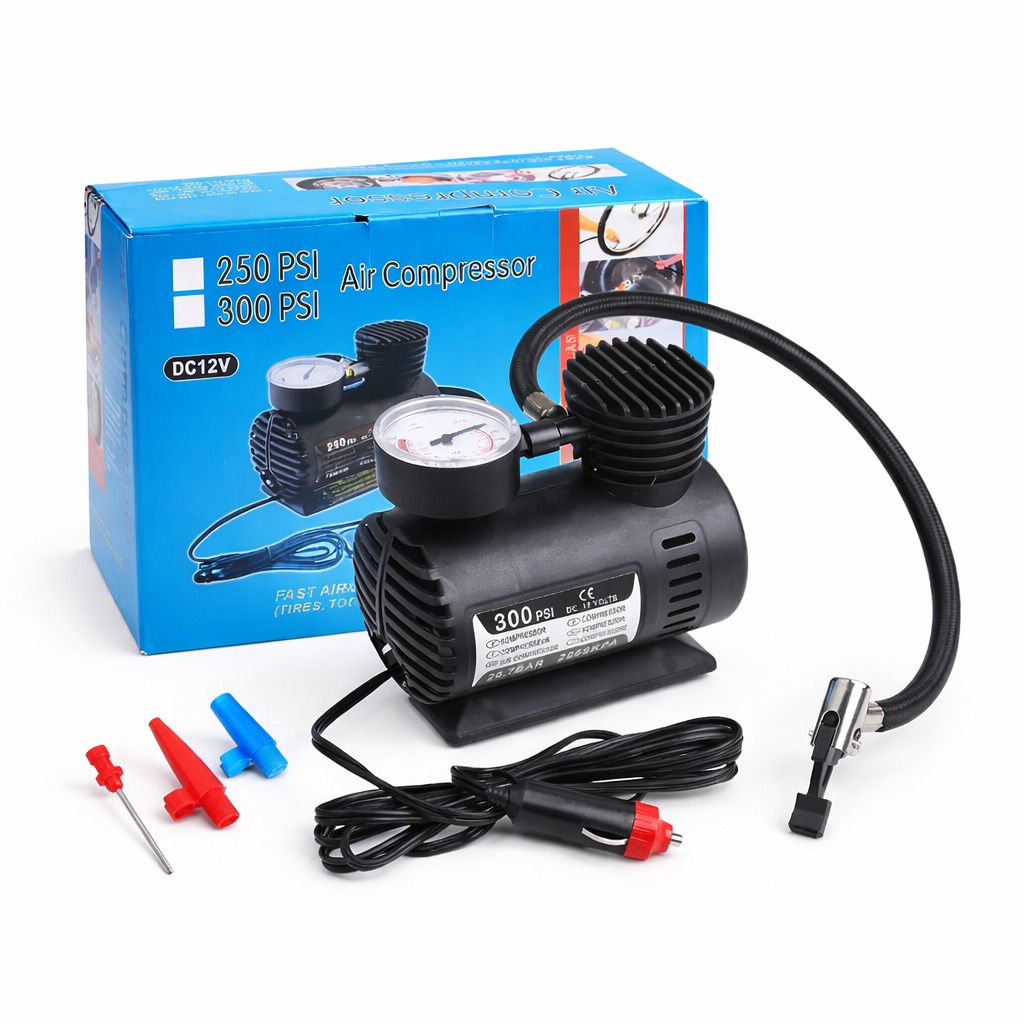 COMPRESOR AIRE 12V PORTATIL