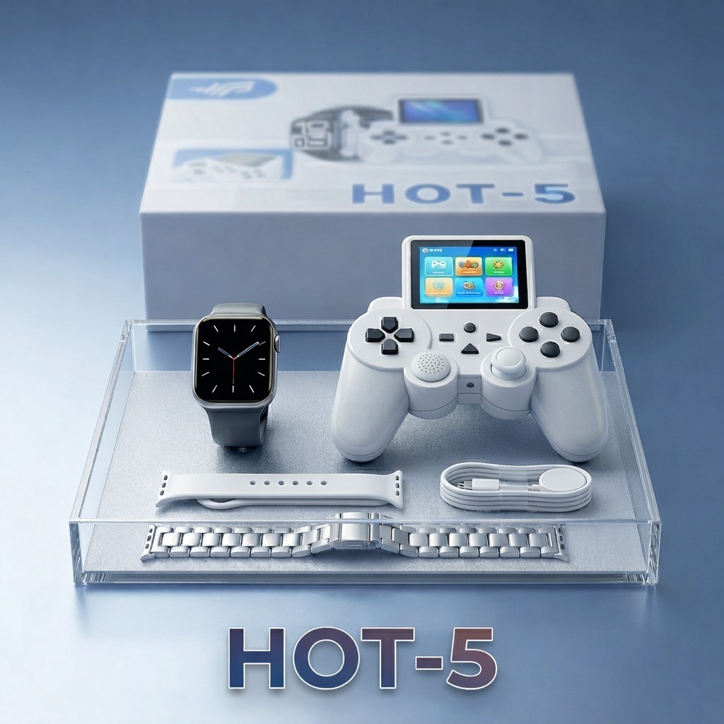 SMART WATCH + GAMEBOX + CORREA PRO HOT-5