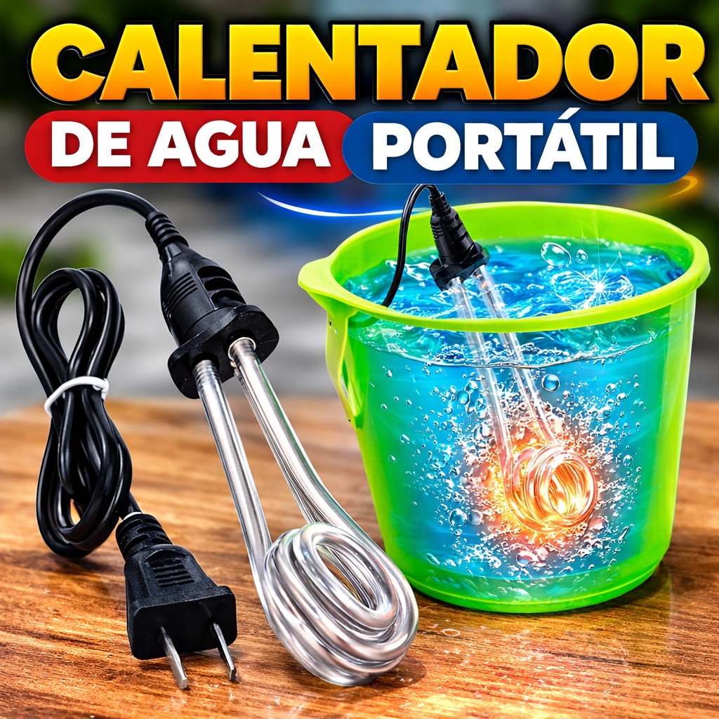CALENTADOR DE AGUA PORTATIL