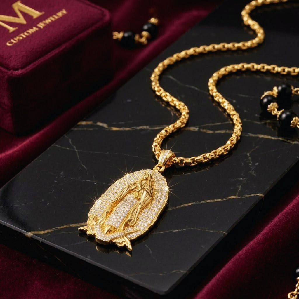 CADENA Y DIJE LUJO RODIO CH1544F