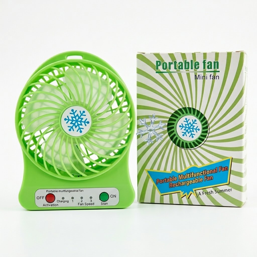 VENTILADOR MINI RECARGABLE USB