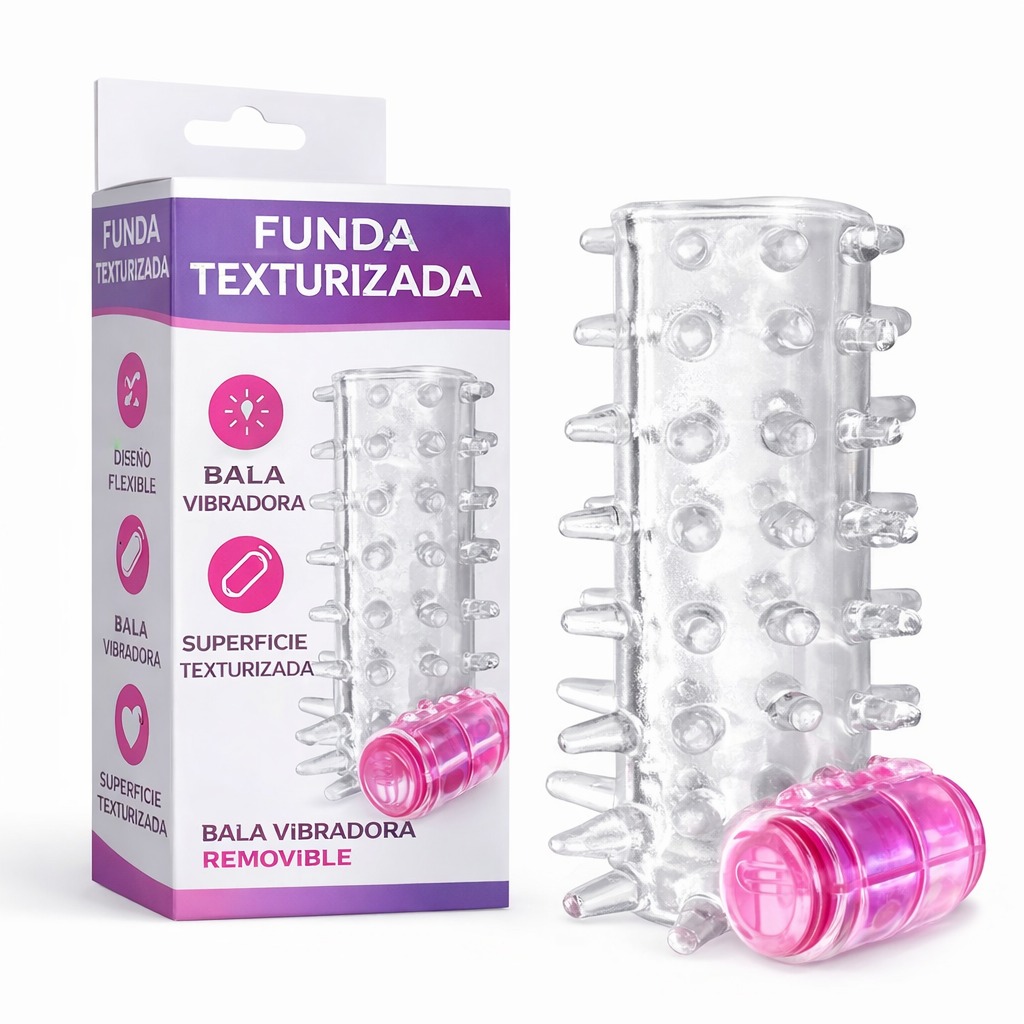 ANILLO VIBRADOR FUNDA DE PENE
