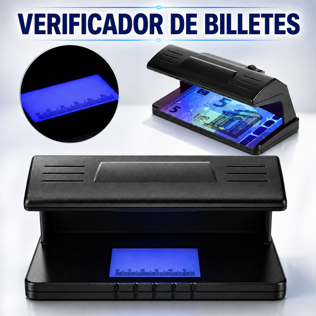 MAQUINA DE VERIFICACION DE BILLETES 