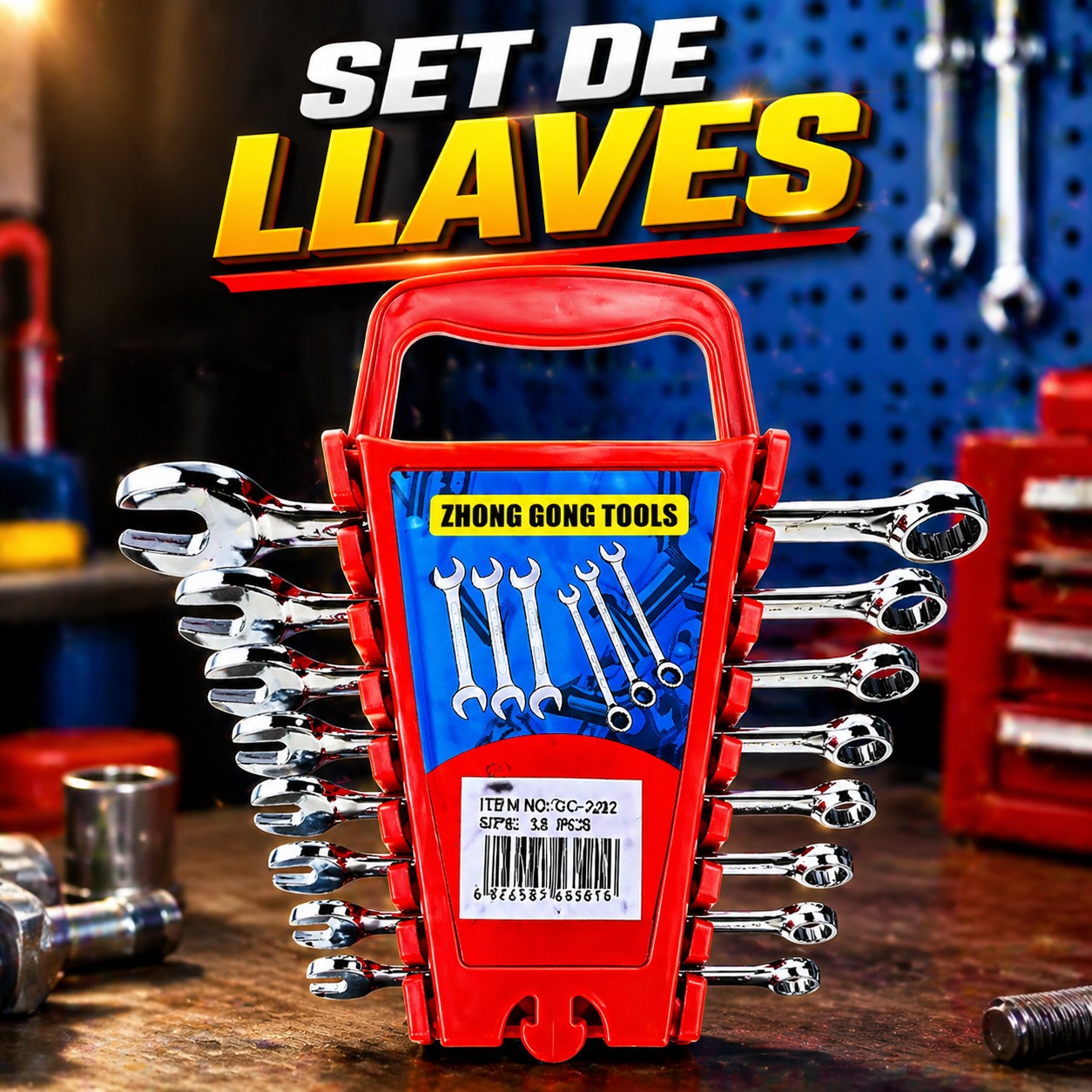 SET DE LLAVES INGLESAS