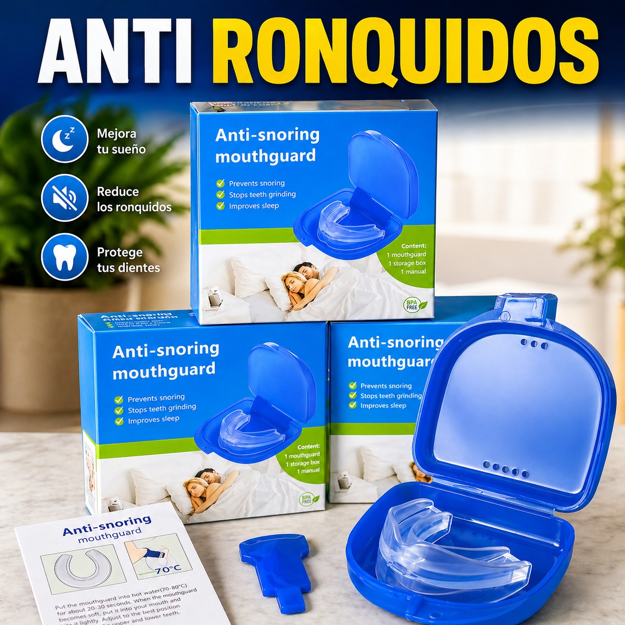 ANTI RONQUIDOS