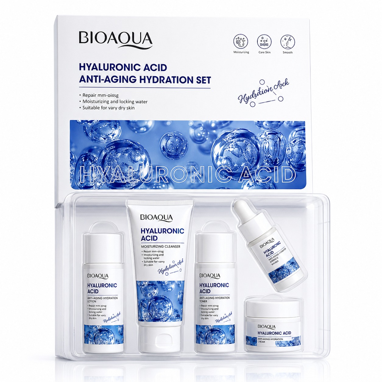 KIT FACIAL VIAJERO AC HIALURONICO BQY09597
