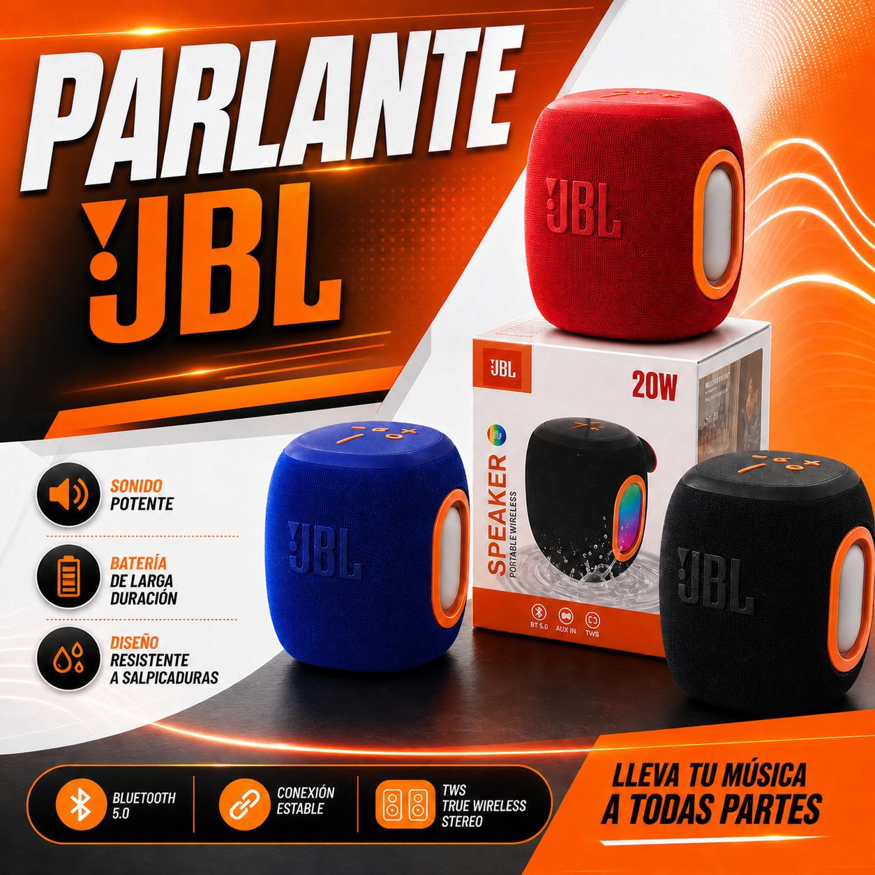 PARLANTE JBL DJ-133
