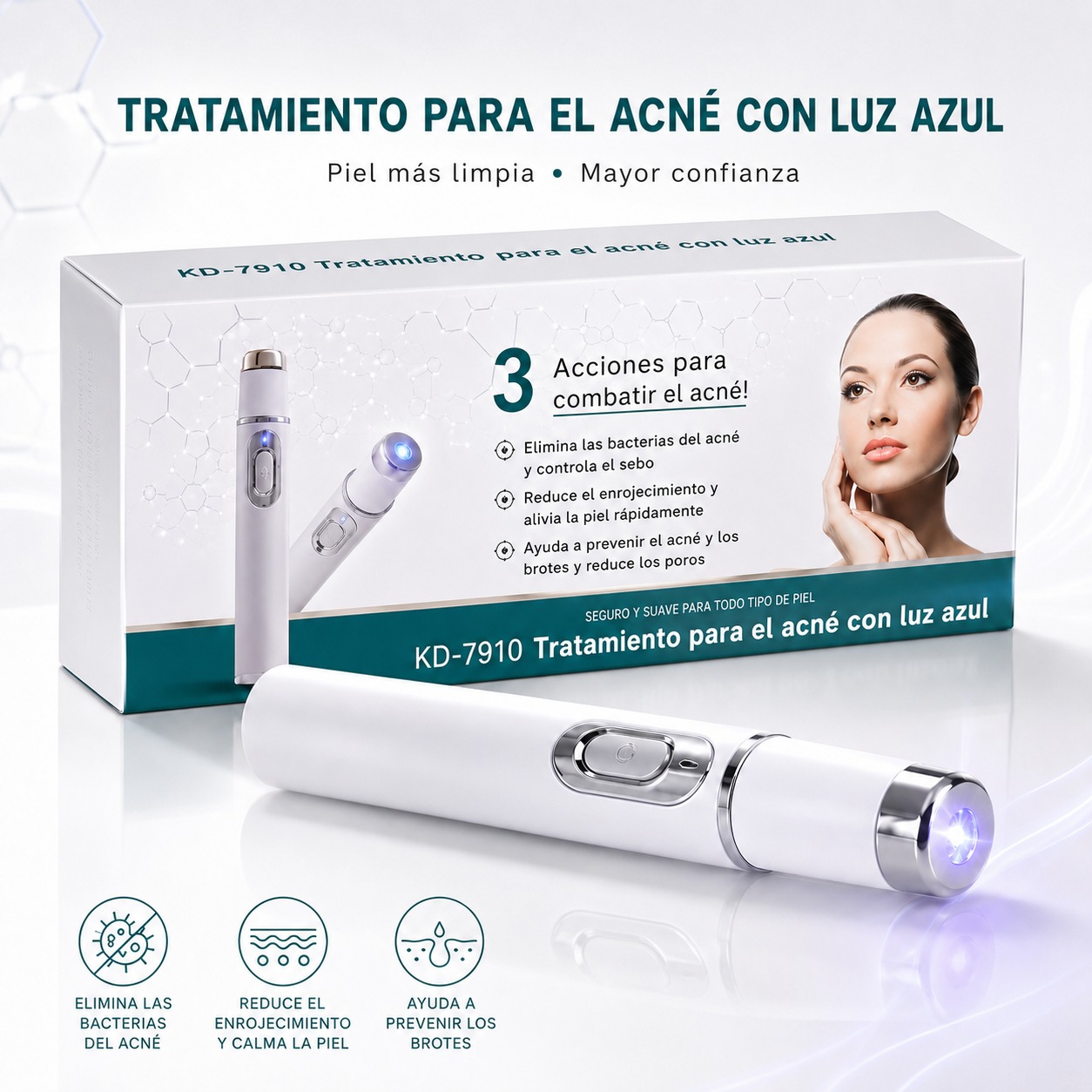 ANTI ACNE LUZ AZUL