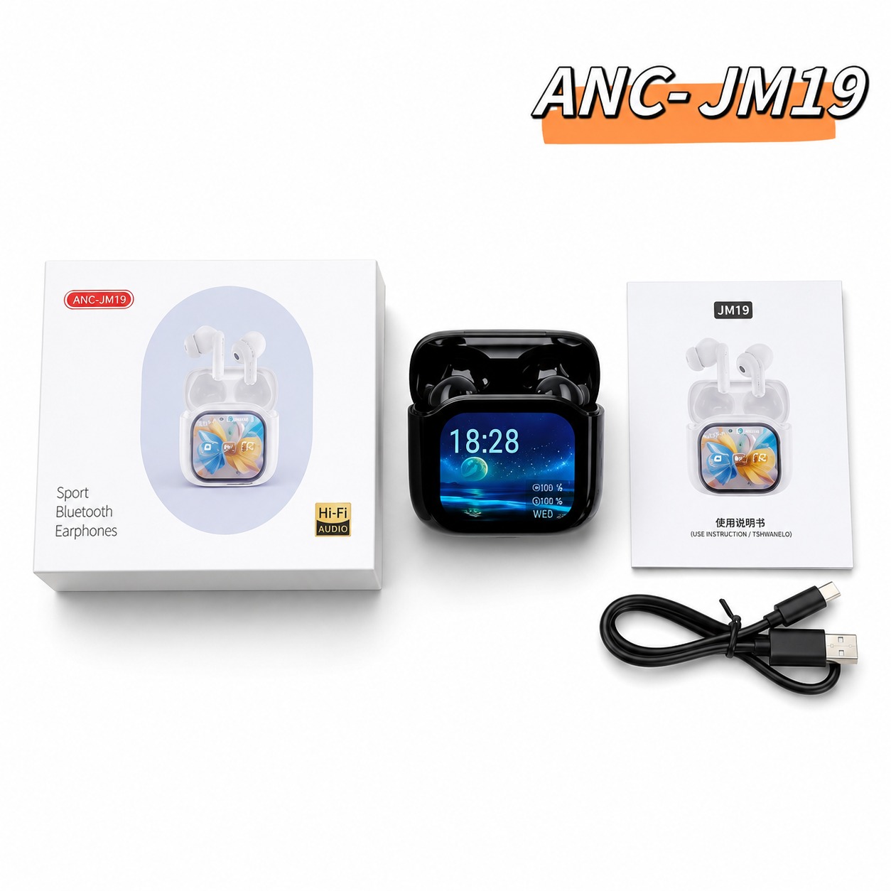 AIRPODS ANC-JM19 TRADUCTORES
