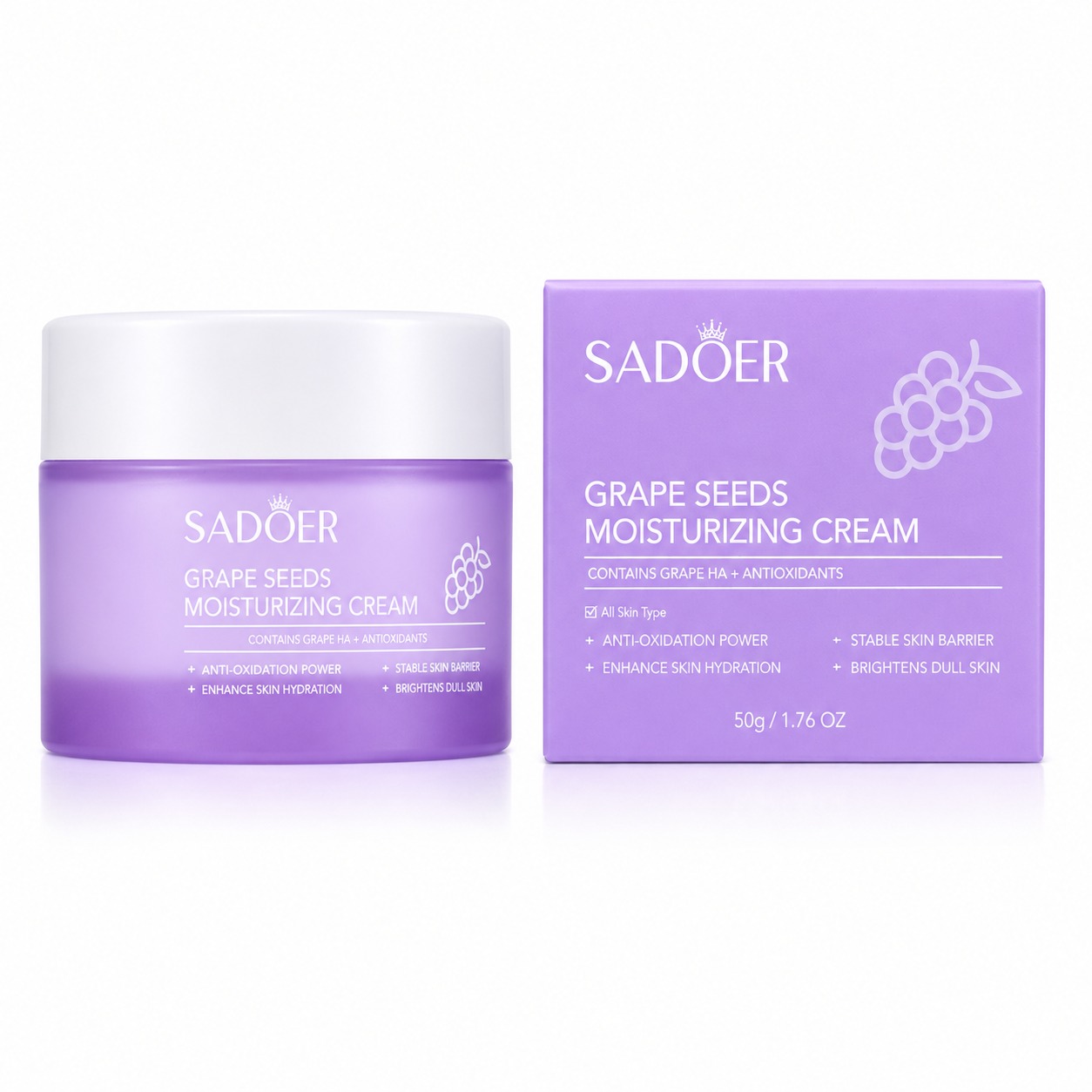CREMA FACIAL ANTIOXIDANTES UVA SADOX