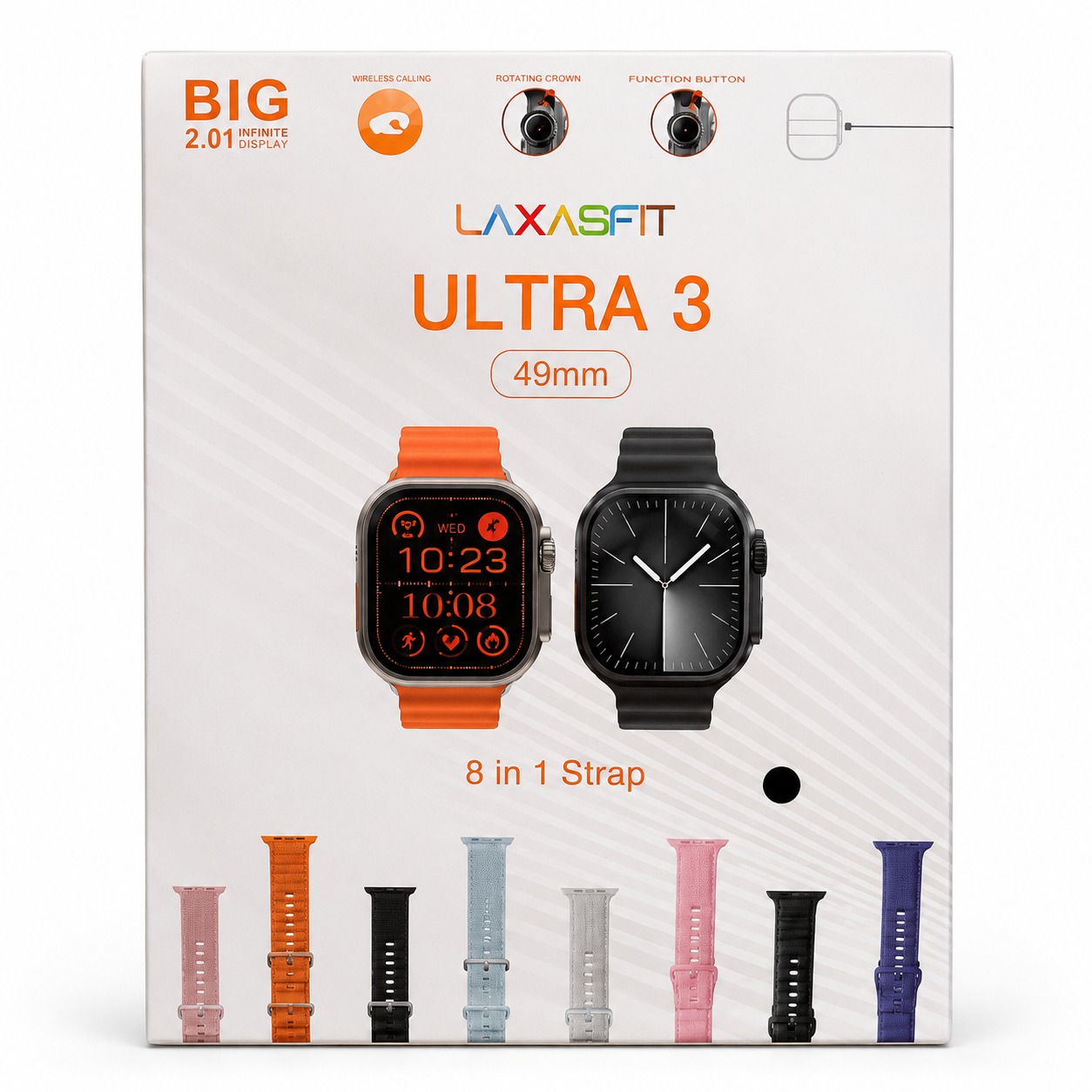 SMARWACHT ULTRA 3 8 CORREAS ECONOMI...
