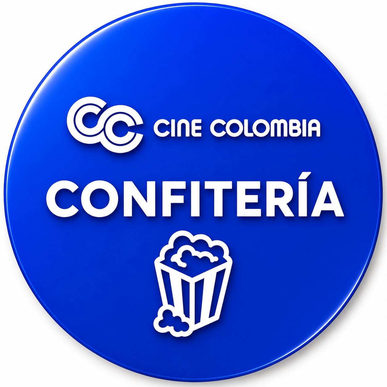 CINE COLOMBIA PIN CONFITERIA