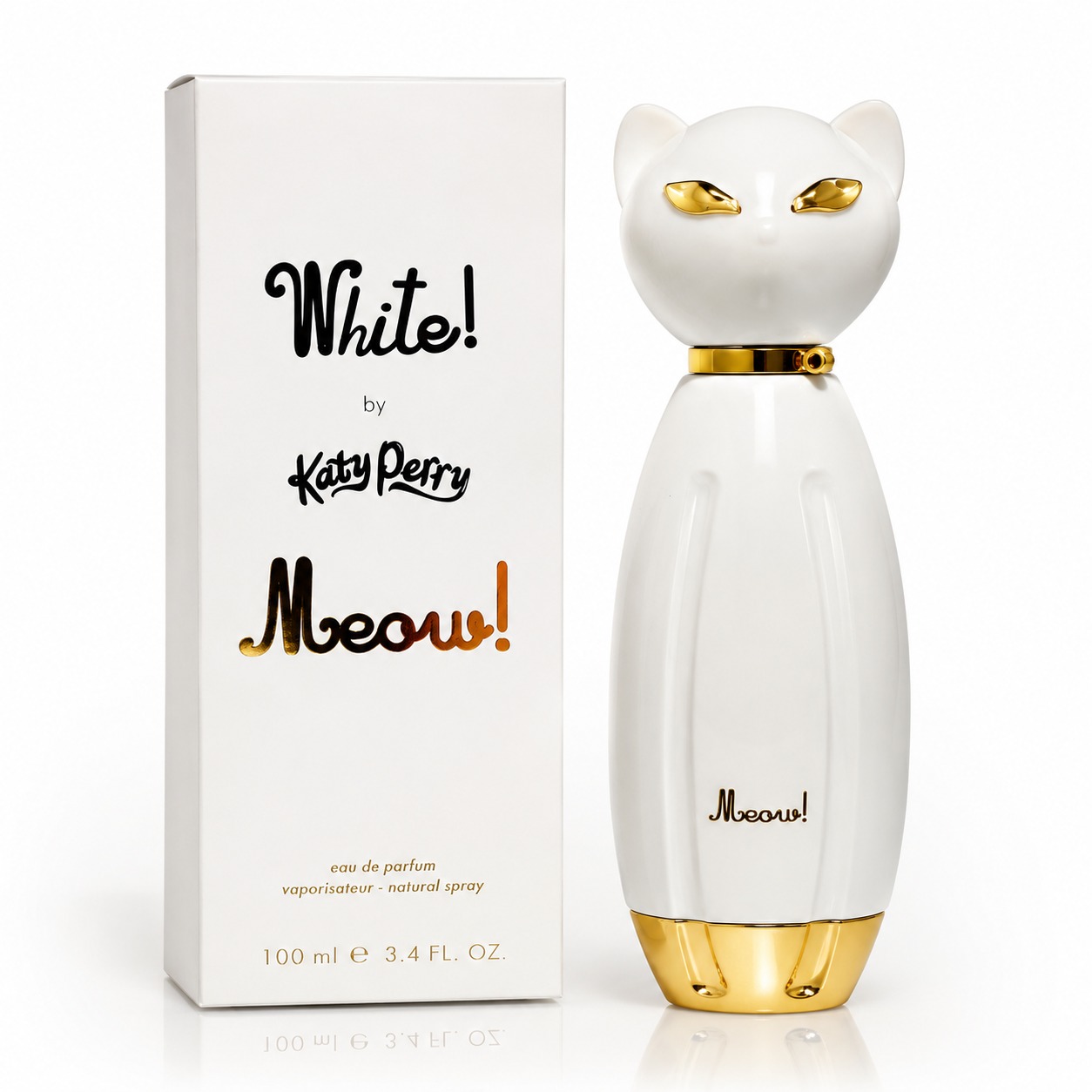 1.1 DAMA KATY PERRY WHITE MEOW