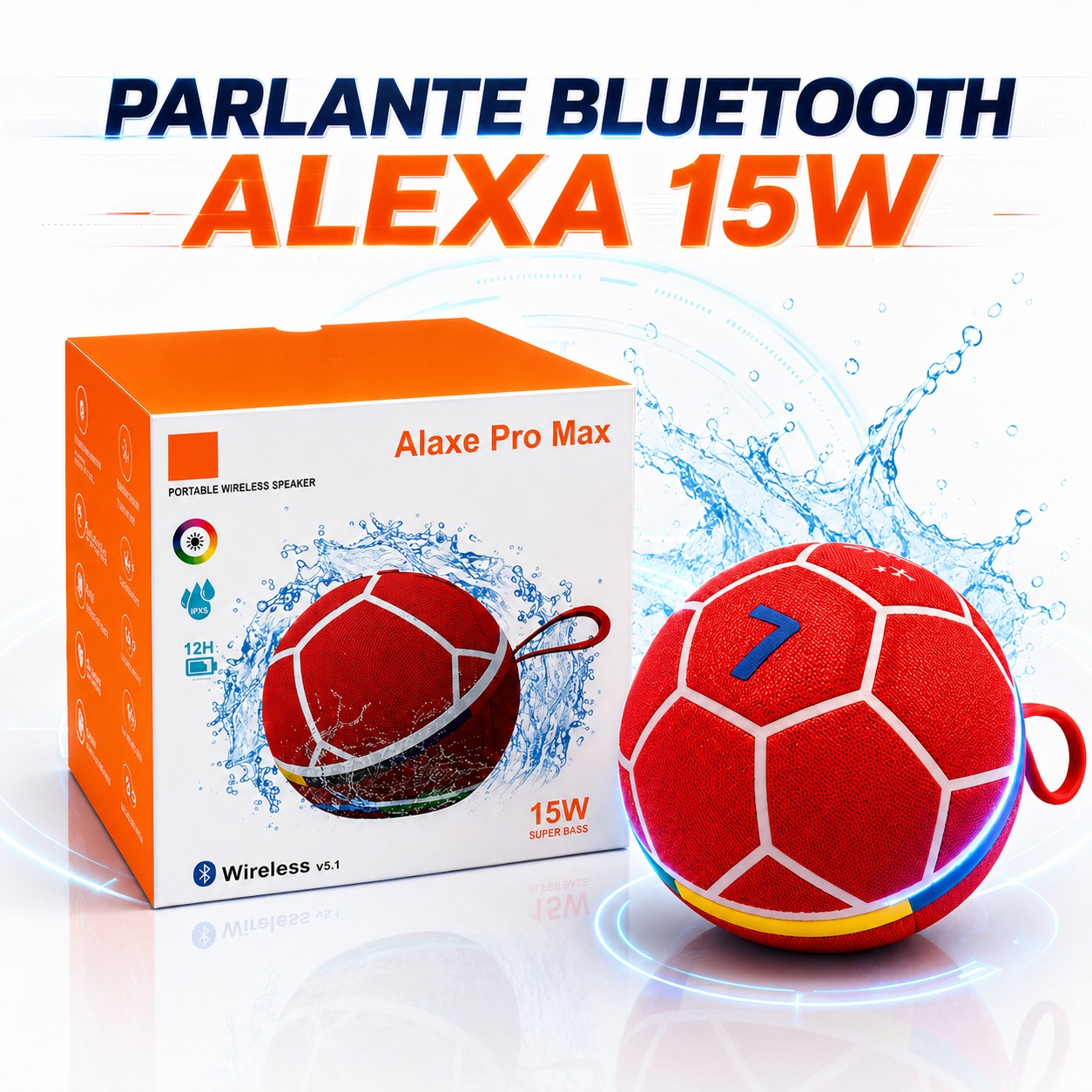 PARLANTE BLUETOOTH ALEXA 15W