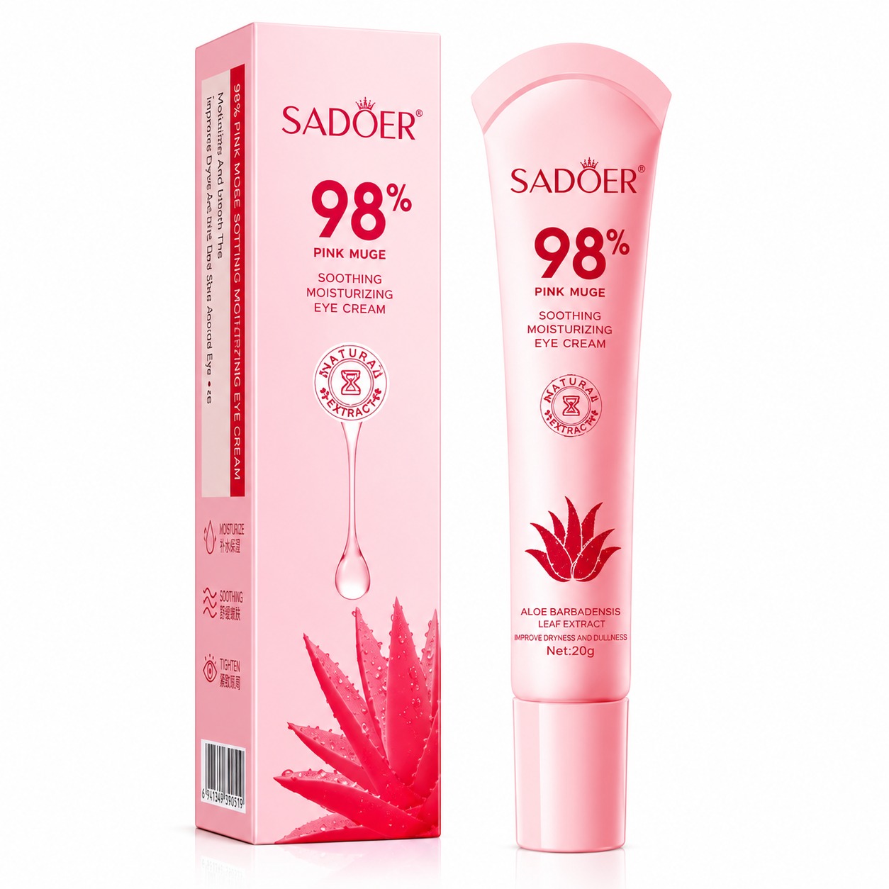 CONTORNO HIDRATANTE ALOE ROSADO SADO SD87379