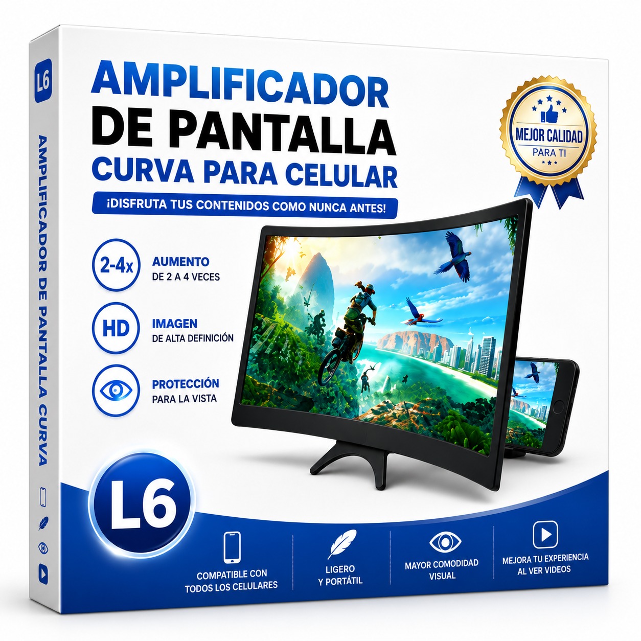 AMPLIADOR DE PANTALLA CELULAR