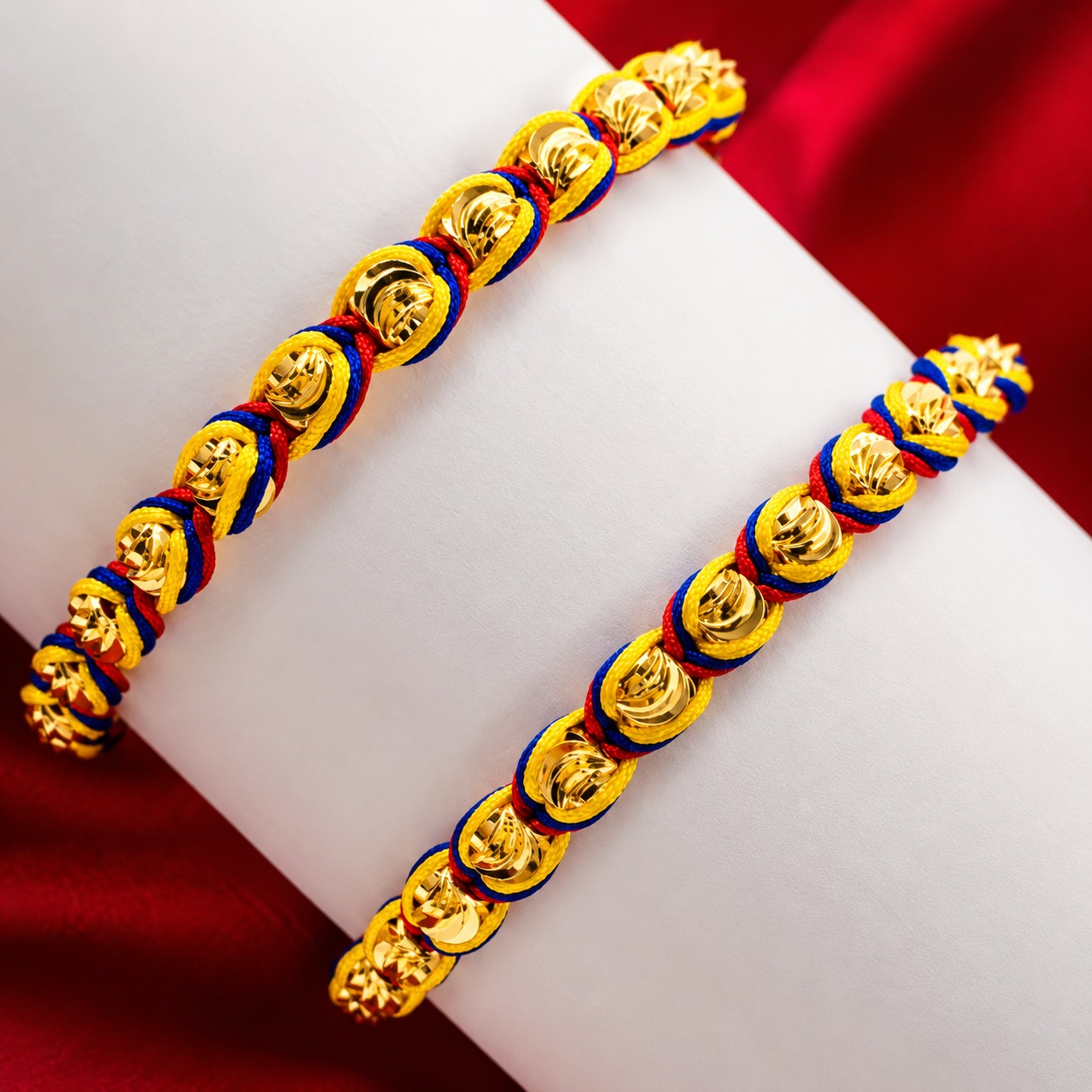 PULSERA TEJIDA EN RODIO COLOMBIA