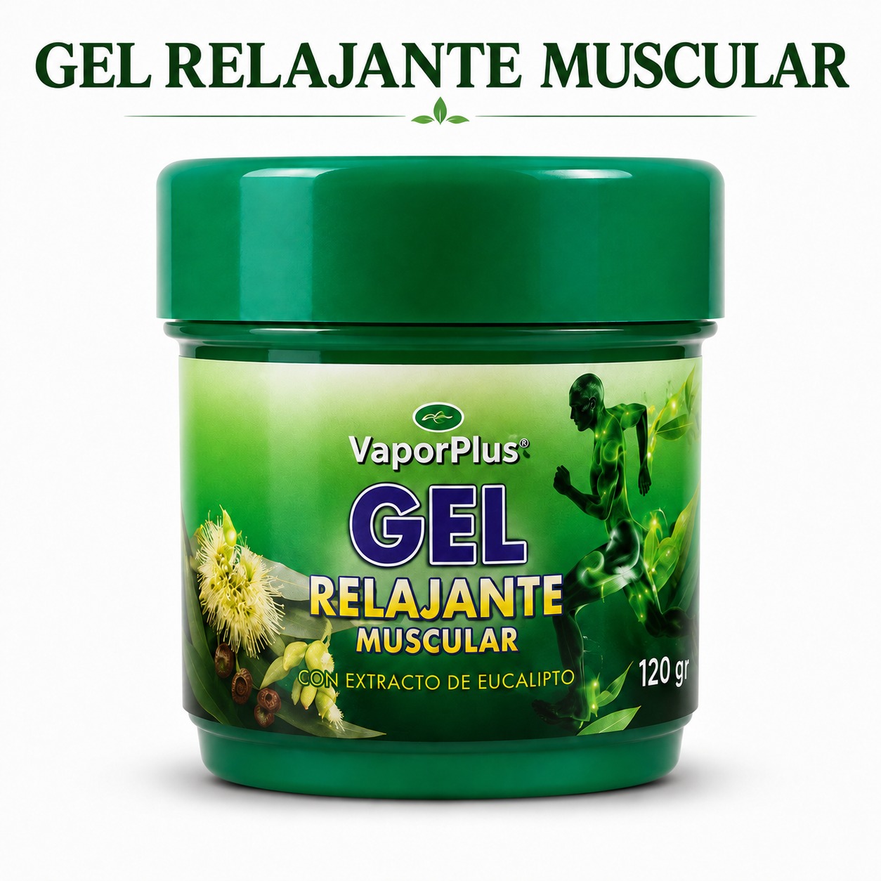 GEL RELAJANTE MUSCULAR DE EUCALIPTO DE 120 GR