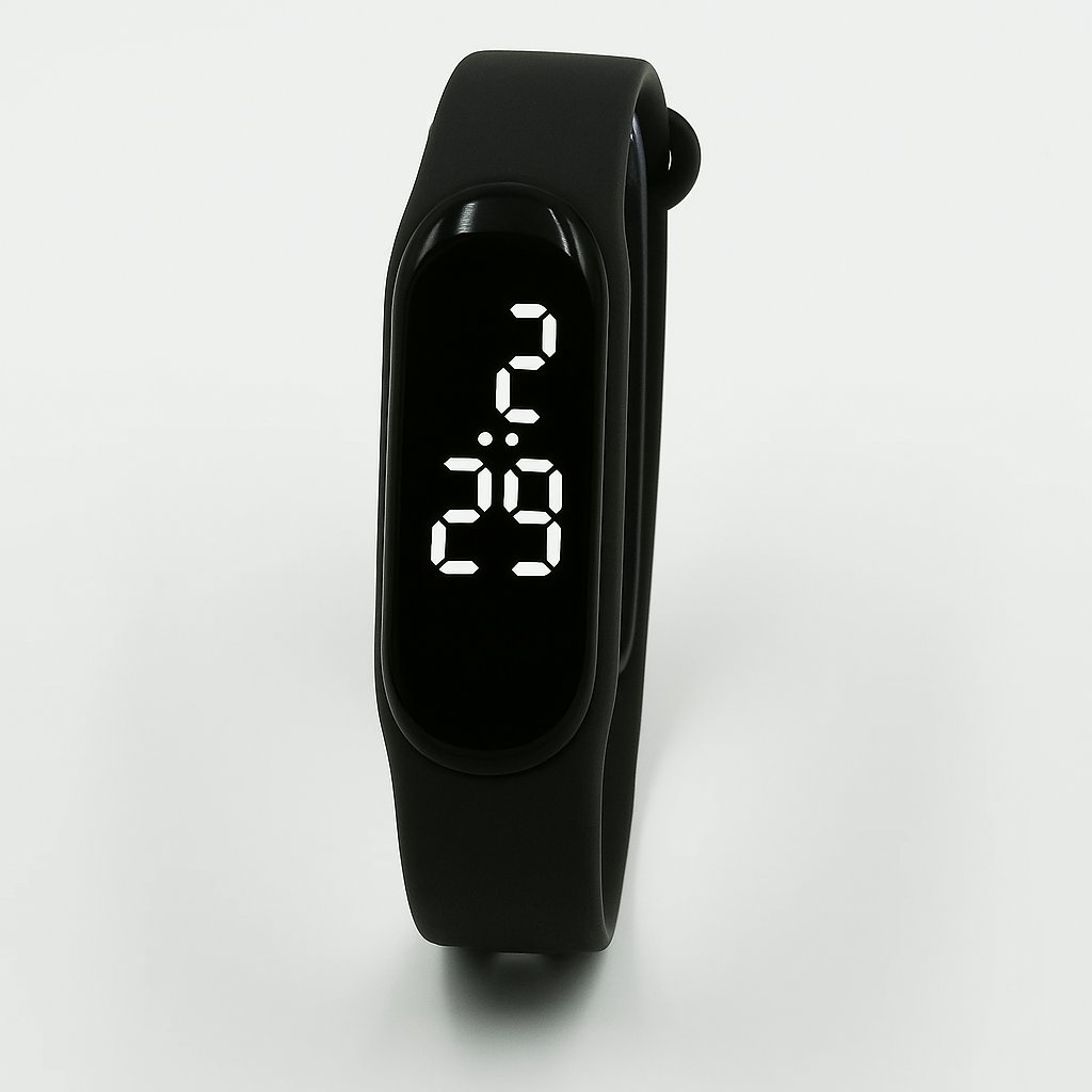 RELOJ DIGITAL ECONOMICO NEGRO