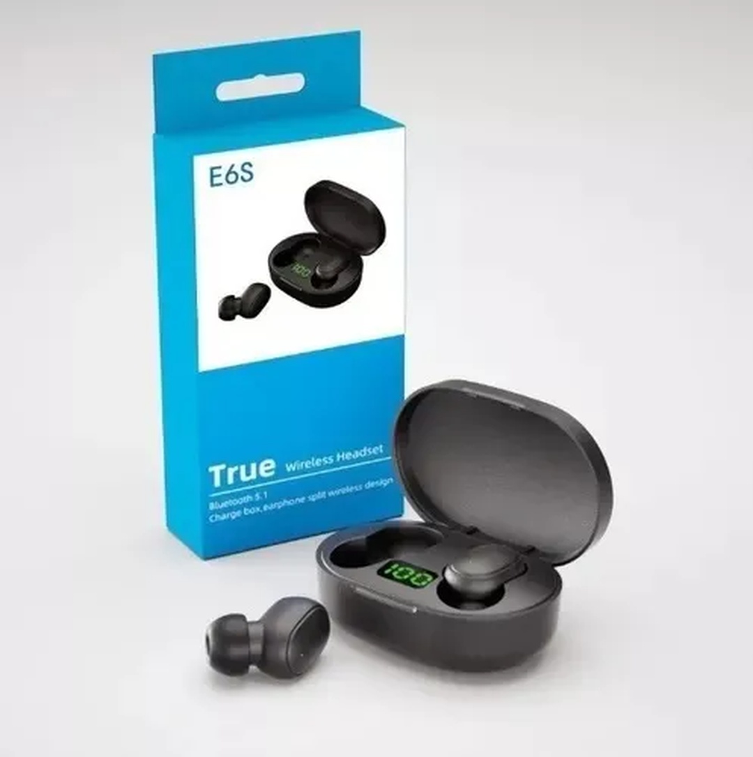 AUDIFONOS E6S INALAMBRICOS ROSADOS