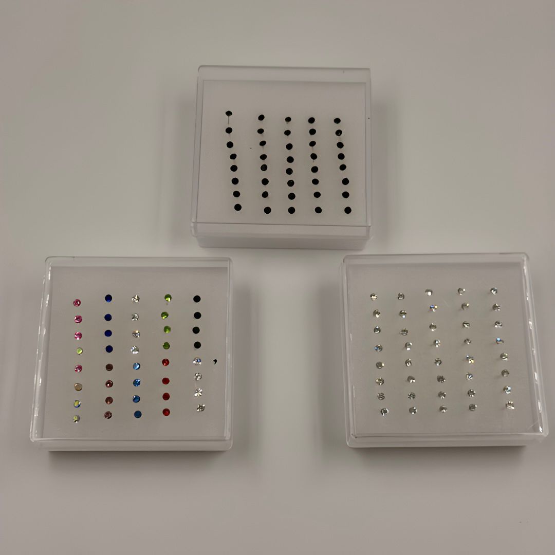 3 CAJAS DE TOPOS VARIADAS