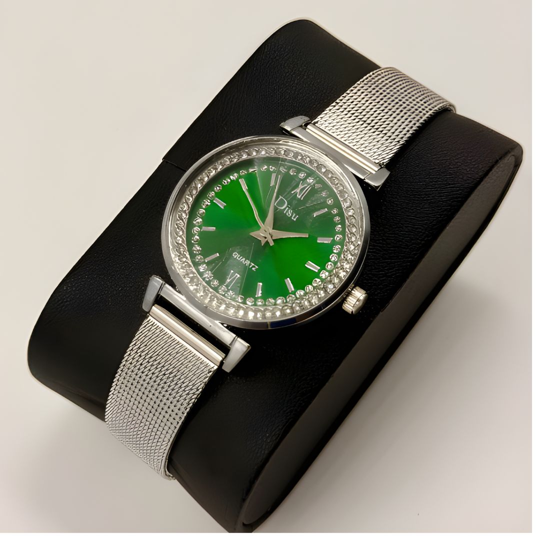 RELOJ DAMA DISU VERDE