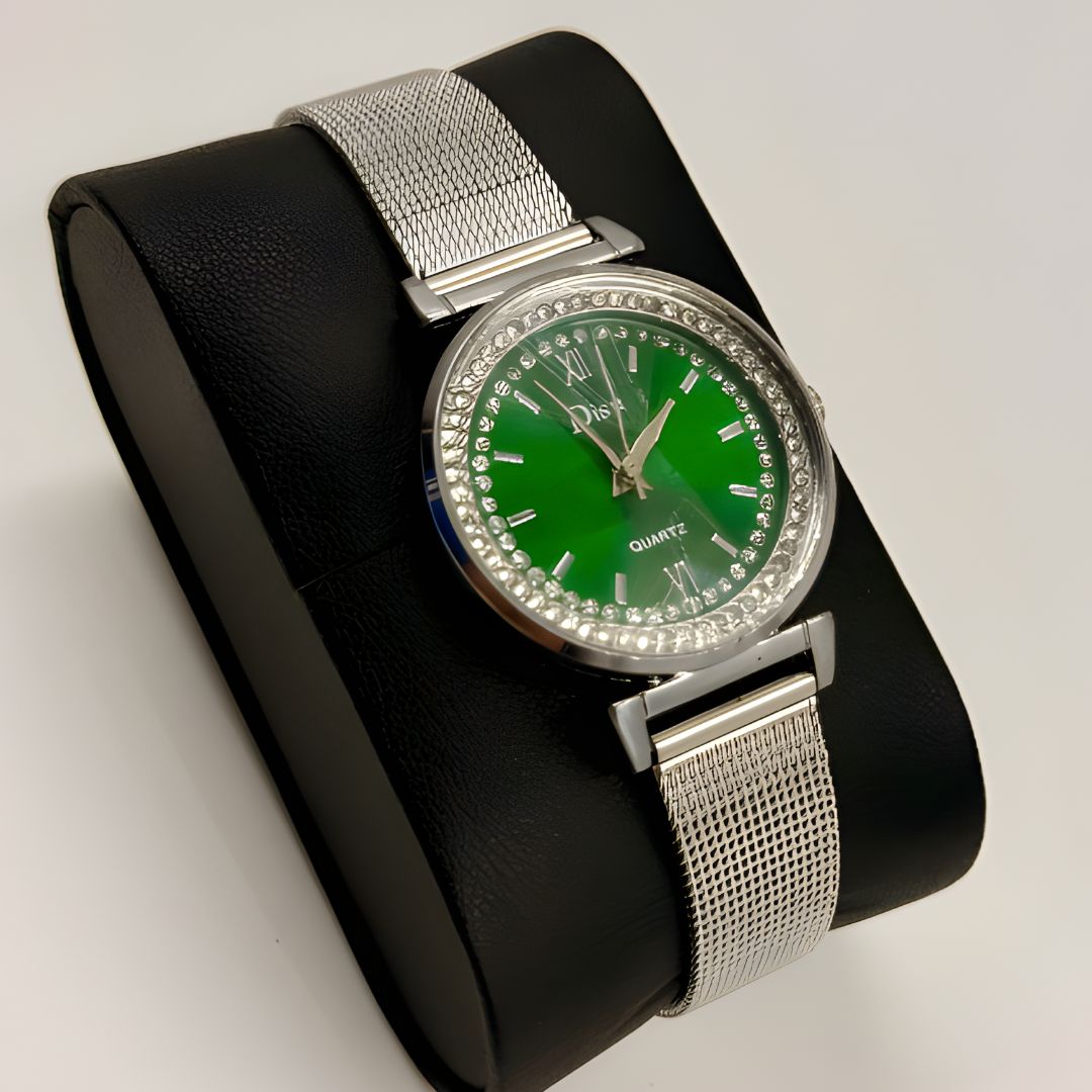 RELOJ DAMA DISU VERDE