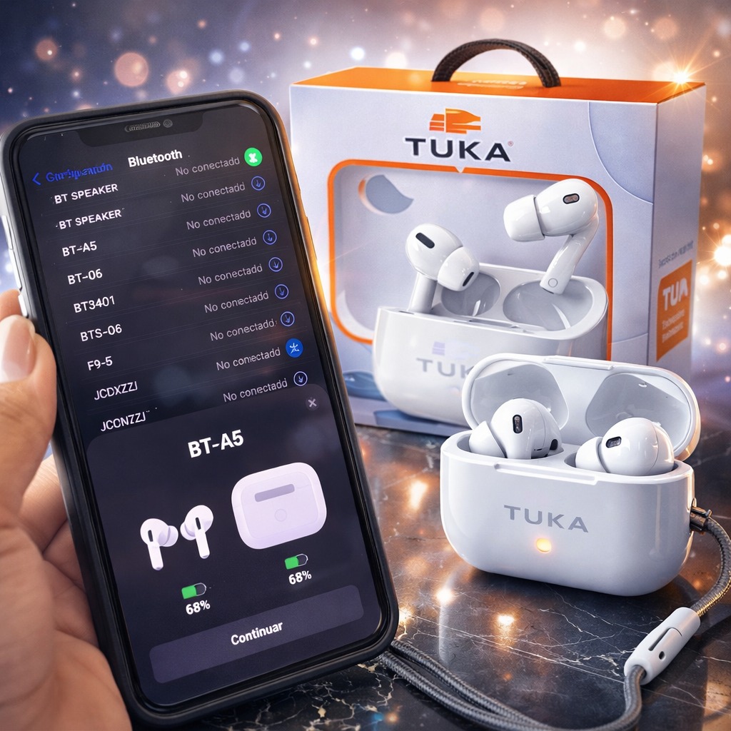 AUDIFONOS TUKA BT-A5