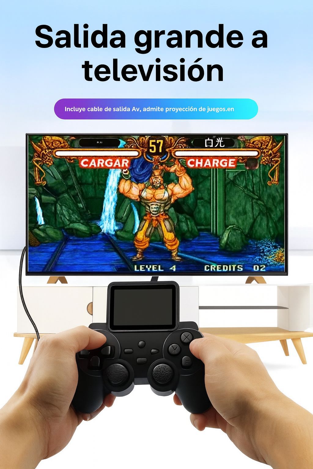 CONSOLA PORTÁTIL RETRO S10