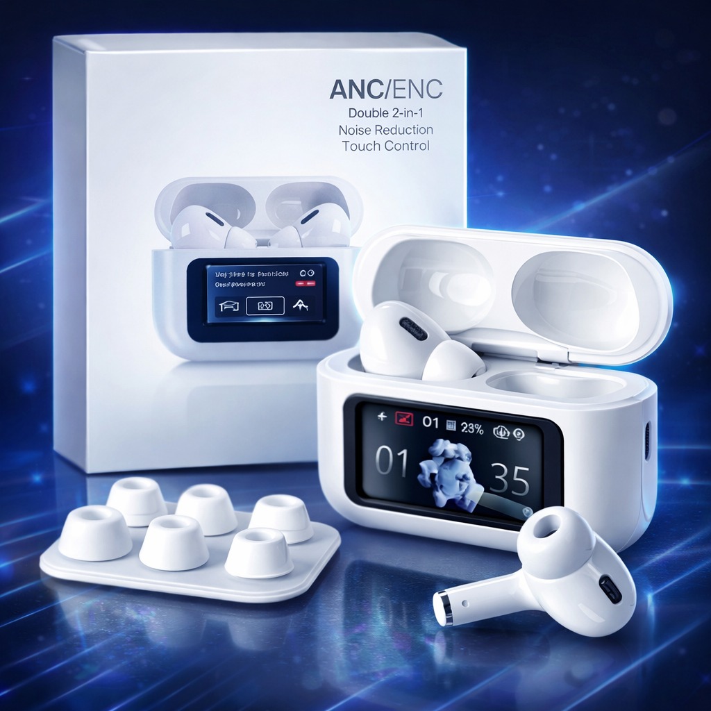 ANC AIRPODS PANTALLA TACTIL