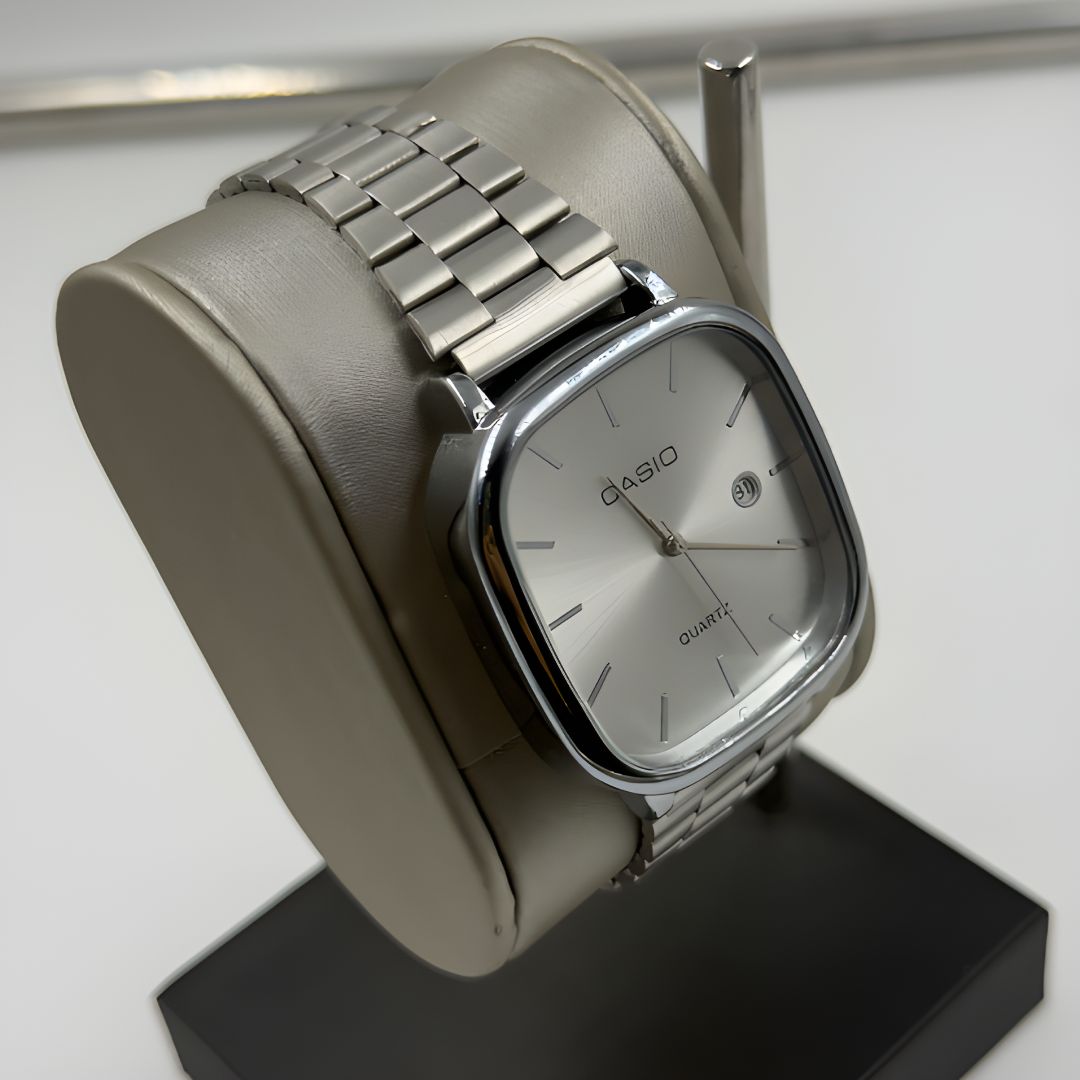 CASIO HOMBRE PLATIADO A2