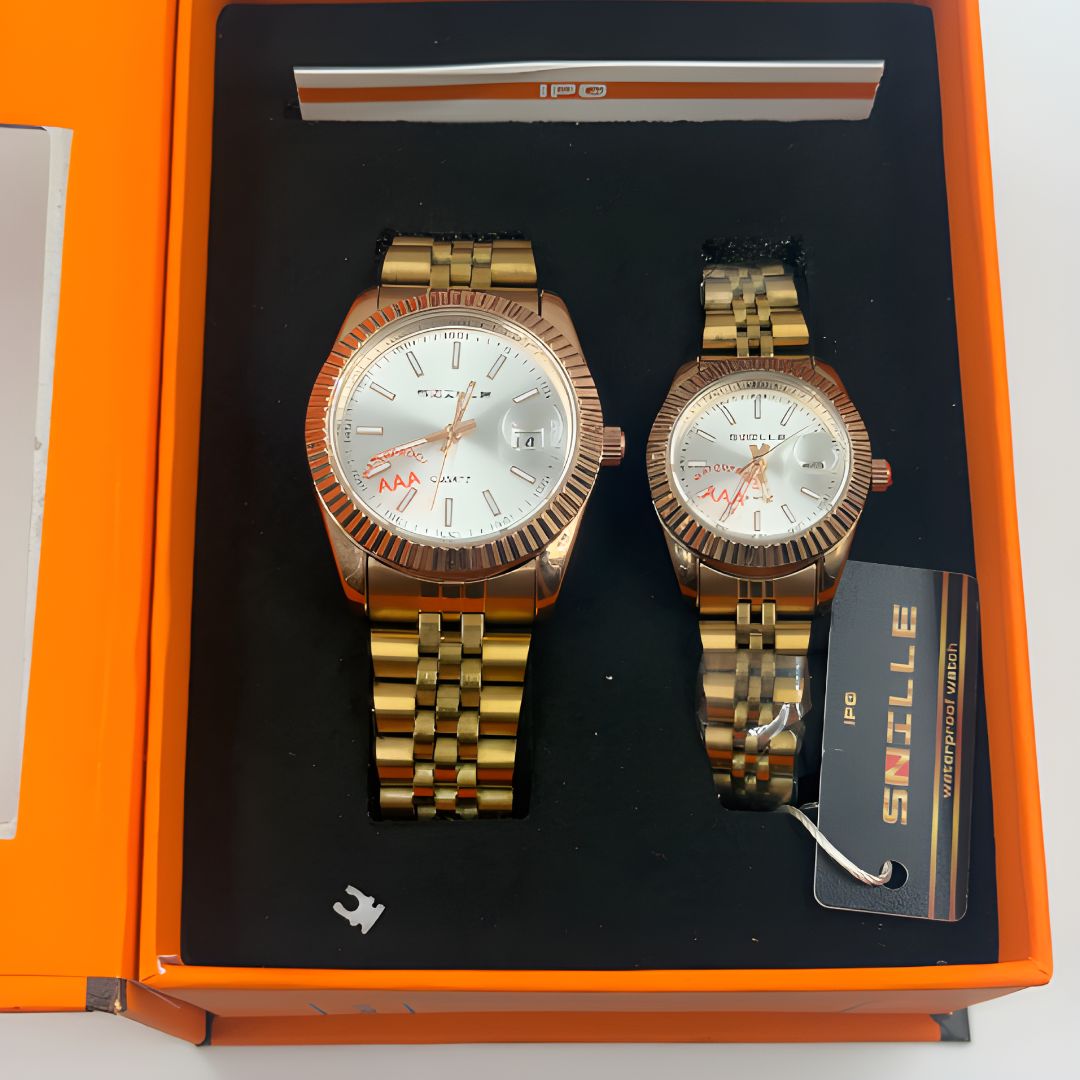 ORIGINAL PAREJA SNILLE ORO ROSA