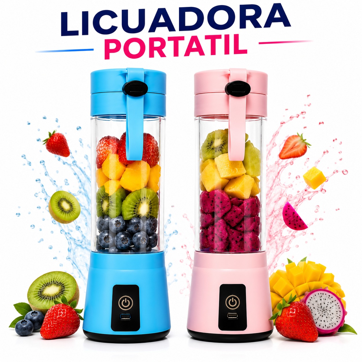 MINI LICUADORA PORTATIL