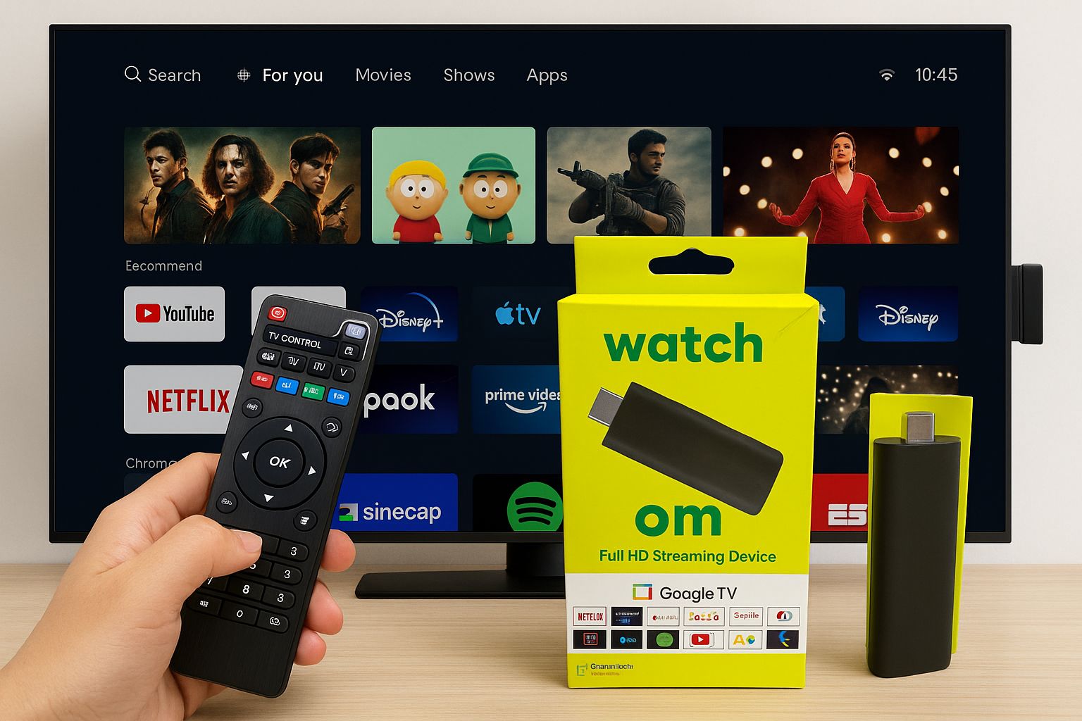 TV BOX WATCH OM FULL  HD