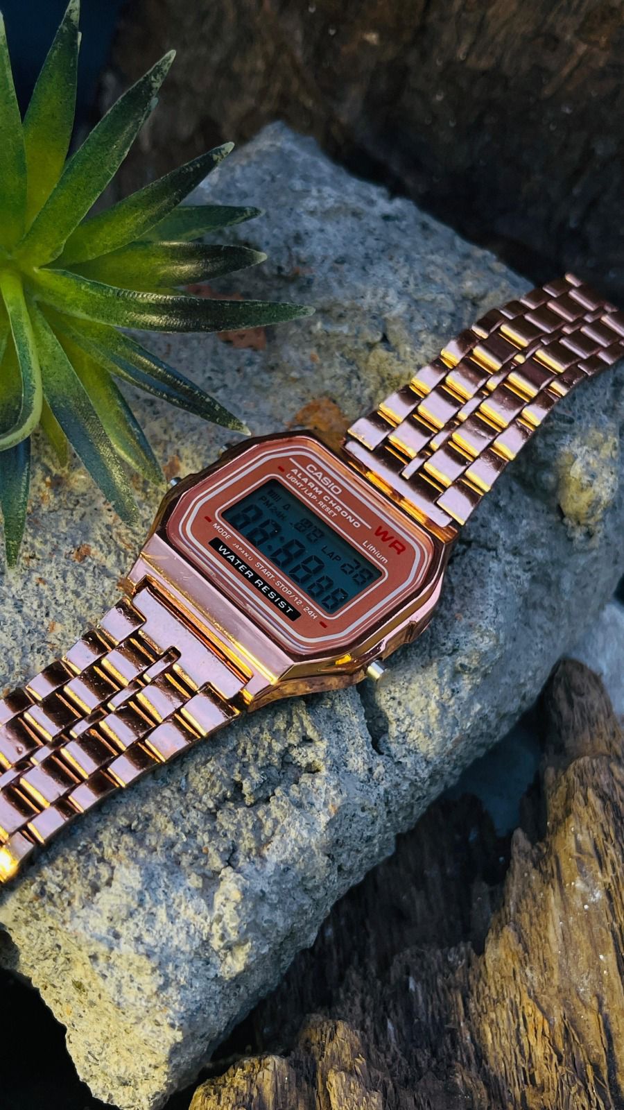 CASIO VINTAGE ORO ROSA AA CASIO VINTAGE ORO ROSA AA