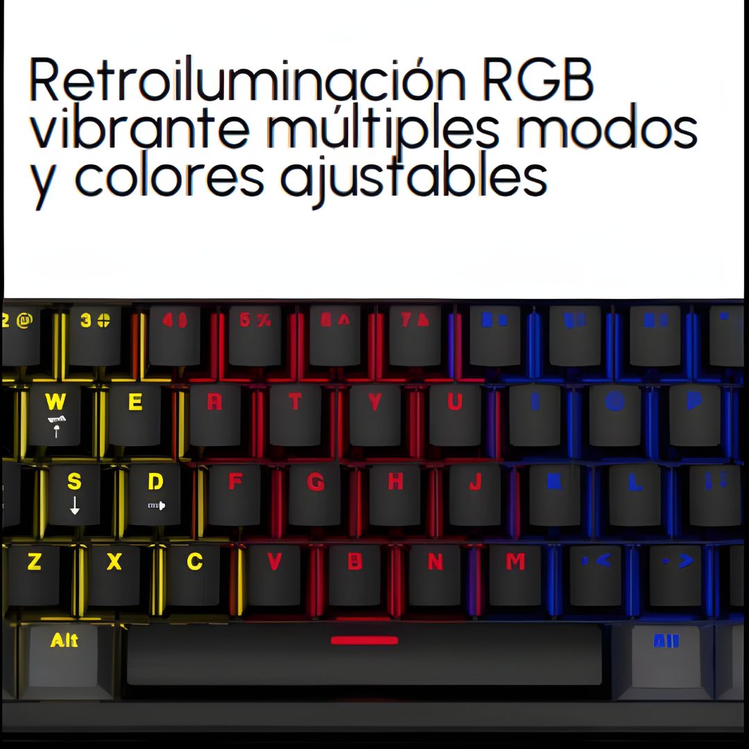 TECLADO MECÁNICO RGB