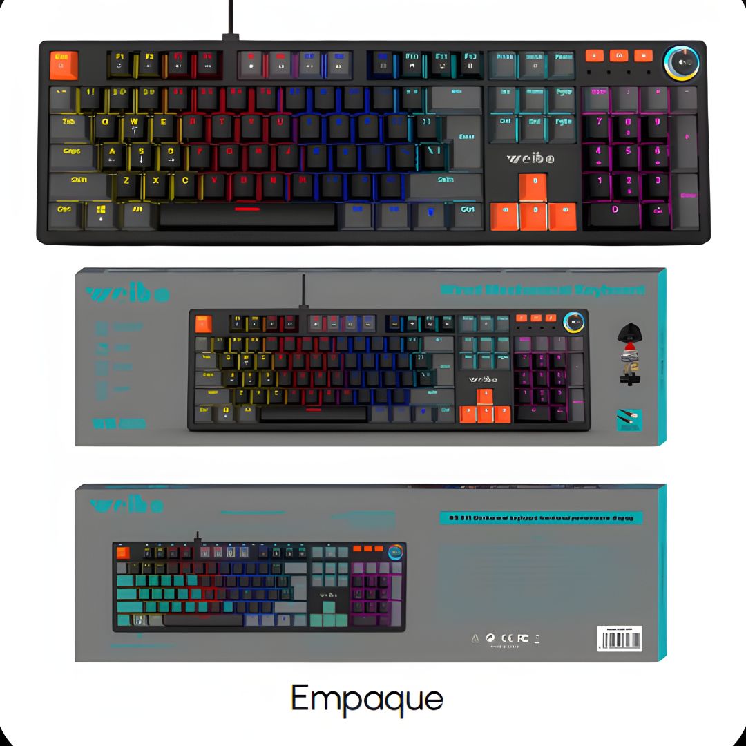 TECLADO MECÁNICO RGB