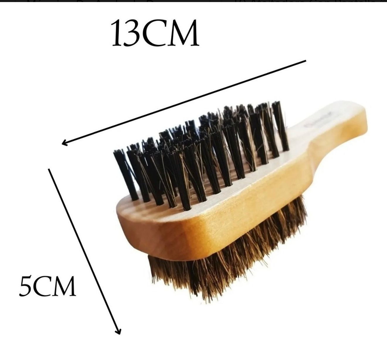 CEPILLO DOBLE PARA BARBA Y CABELLO