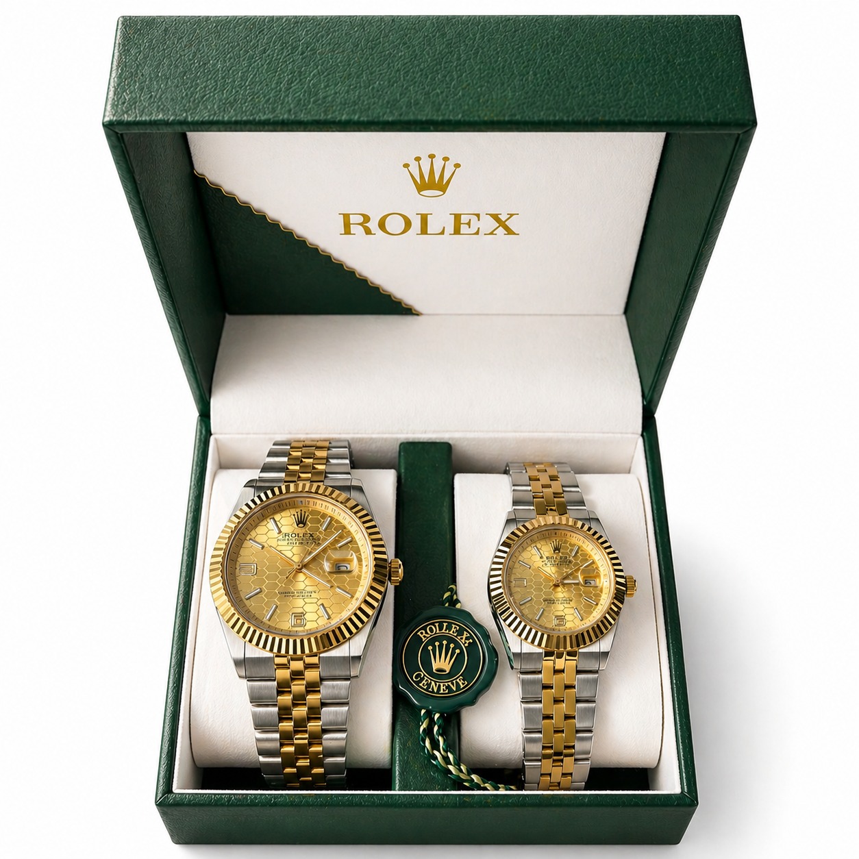 COMBO ROLEX HOMBRE Y DAMA LUJO