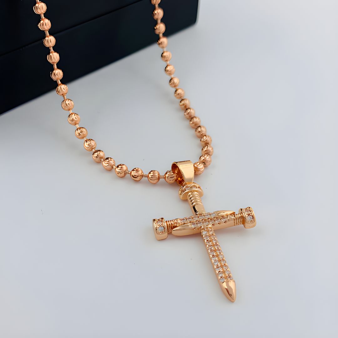 CADENA Y DIJE EN RODIO CRUZ A7