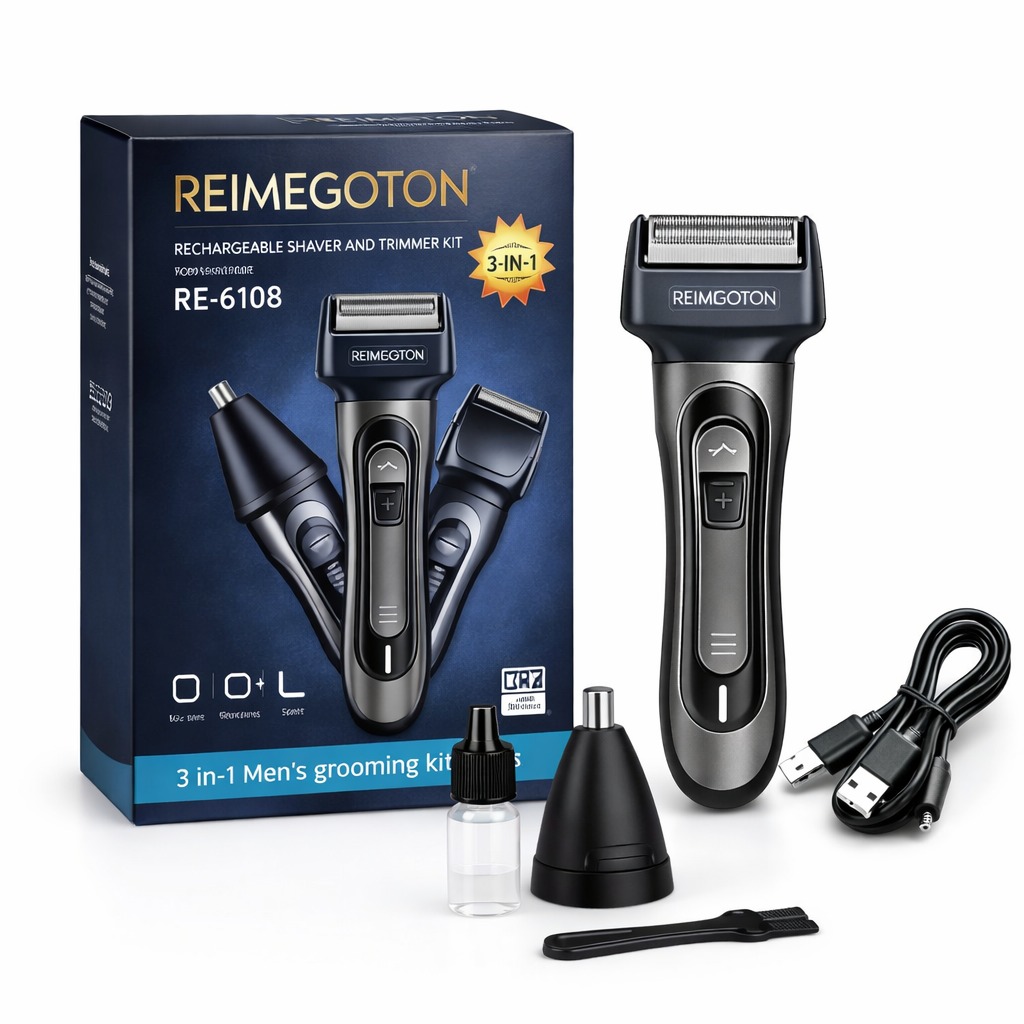 AFEITADORA RECARGABLE 3 EN 1